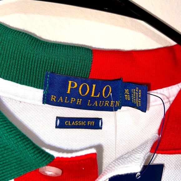 NWT✨Polo Ralph Lauren Italia Polo ShortSleeve Rare - Picture 8 of 12